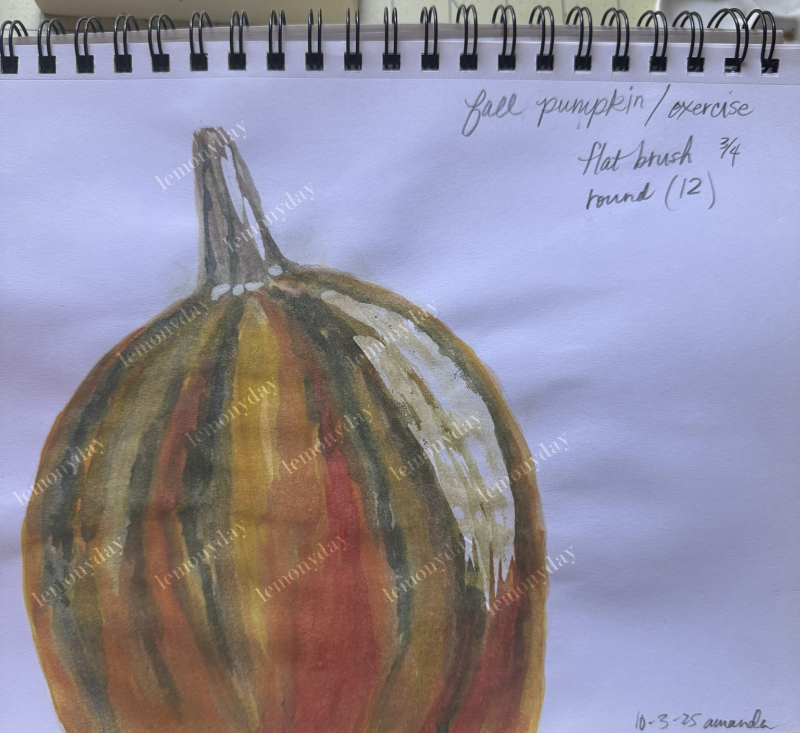 loose watercolor flowers